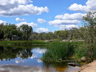 A view of Dunns Swamp in NSW, Australia