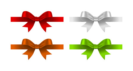 gift bow with ribbon