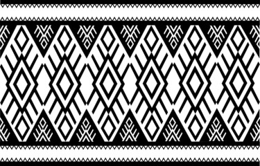 black and white seamless pattern