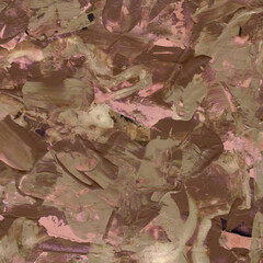 Modern contemporary acrylic background. Colorful texture made with a palette knife. Abstract painting on paper. Mess on the canvas.