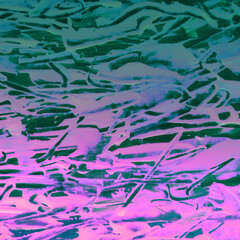 Modern contemporary acrylic background. Colorful texture made with a palette knife. Abstract painting on paper. Mess on the canvas.