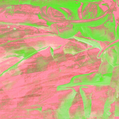 Modern contemporary acrylic background. Colorful texture made with a palette knife. Abstract painting on paper. Mess on the canvas.