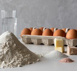 Step by step preparation of yeast donuts
