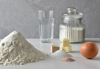 Step by step preparation of yeast donuts