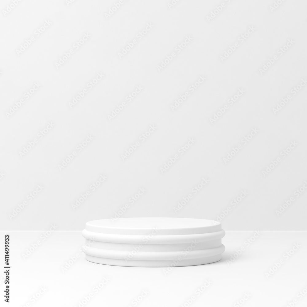 Poster abstract background minimal style for product branding. mock up scene with empty space. 3d render