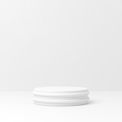 Abstract background minimal style for product branding. Mock up scene with empty space. 3d render