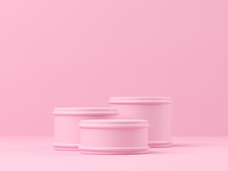Abstract background minimal style for product branding. Mock up scene with empty space. 3d render
