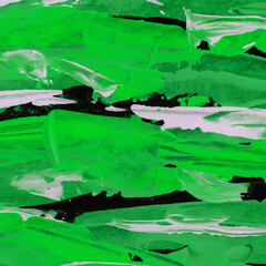 Modern contemporary acrylic background. Colorful texture made with a palette knife. Abstract painting on paper. Mess on the canvas.