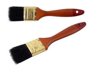 Paint brush isolated on white background