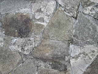 Stone puzzle. Concrete overlay texture.
