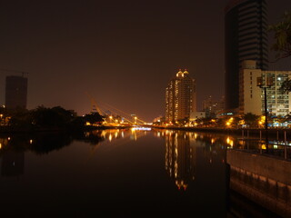 view of the city