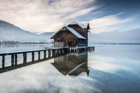 Bootshaus am Wolfgangsee