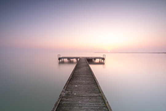 Bootssteg in M&ouml;rbisch 