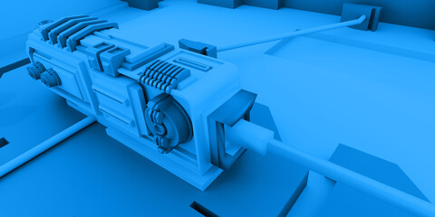 3d Abstract Design © neurostructure