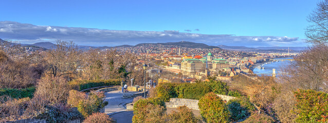 Budapest cityscape, HDR Image