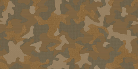 Full seamless military camouflage skin pattern vector for decor and textile. Army masking design for hunting textile fabric printing and wallpaper. Design for fashion and home design. - obrazy, fototapety, plakaty