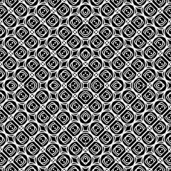 Design seamless monochrome pattern