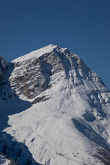 Fototapeta na wymiar The Pelvo d'Elva, a 3000 m peak of Elva, Valle Maira, Alpi Cozie