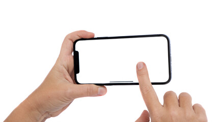 Modern phone mock up