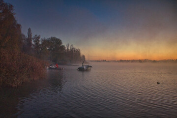 Sonnenaufgang am Kulkwitzer See