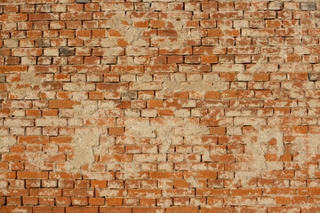 Brick wall as a background or texture copyspace