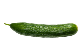 Cucumber isolated on white background.