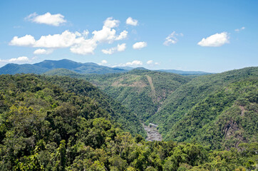 Fototapeta premium barron gorge and power station