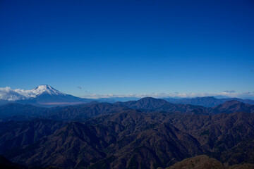 Fototapeta na wymiar 富士山塊