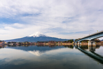 Fototapeta na wymiar Mt. Fuji in Yamanashi, Japan