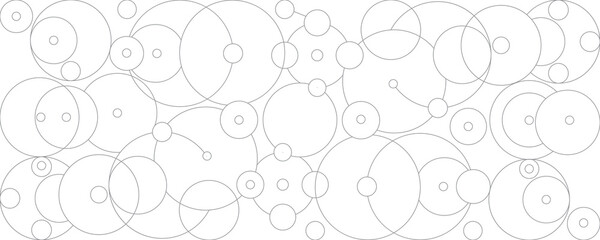 Abstract lines and dots connection background Spherical digital data connection technology and data concept.