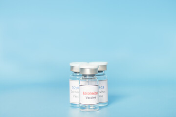 Coronavirus Vaccine, COVID-19 vaccine. Healthcare And Medical concept.