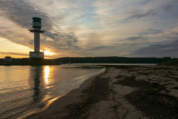 Leuchtturm Friedrichsort, Falckensteiner Strand, Kieler Förde, Ostsee