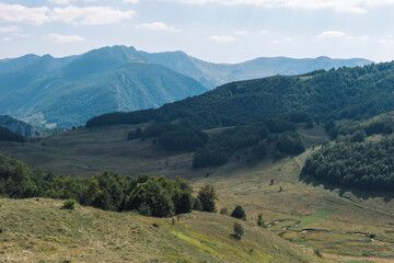 landscape with mountains