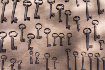 llaves de hierro antiguas