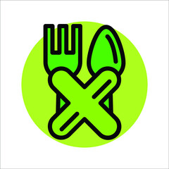 Simple design icon for welcoming the month of Ramadan