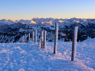 Abendstimmung am Riedbergerhorn