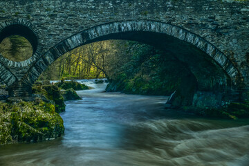 Cenarth Falls, Wales, UK