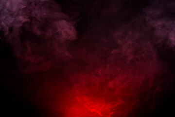 red smoke background