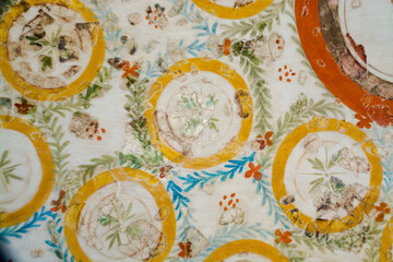 Ruins of the Roman town Gorsium-Herculia in Pannonia