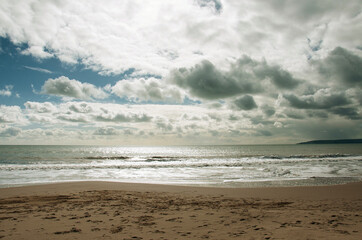 beach and sea