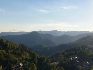 landscape with clouds