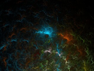 Imaginatory fractal background Image
