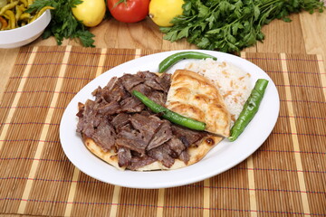 Döner Kebap, Türk Döneri, Et döner, Yaprak Döner, Turkish Doner Kebab
