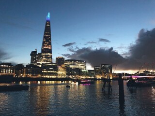 Fototapeta premium Night View in London