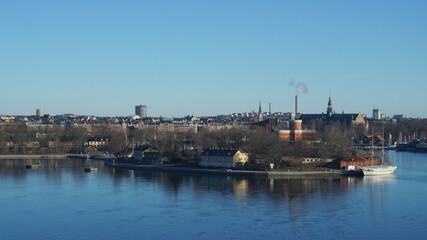 Fototapeta na wymiar Stockholm view