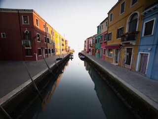 Burano and Venice dawn