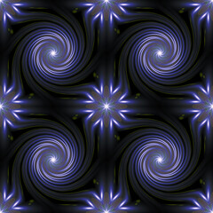 Seamless abstract background with stars