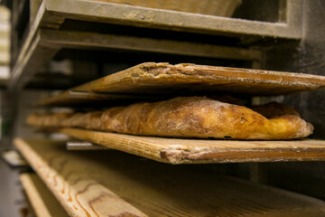 Preparing Pizza in the bakery