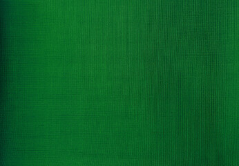 close up detail of green fabric texture background. interior curtain fabric texture background. texture of fabric for forest or natural concept background.