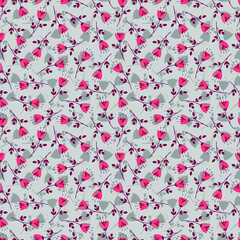 Floral seamless pattern. Vector stock illustration eps 10. 